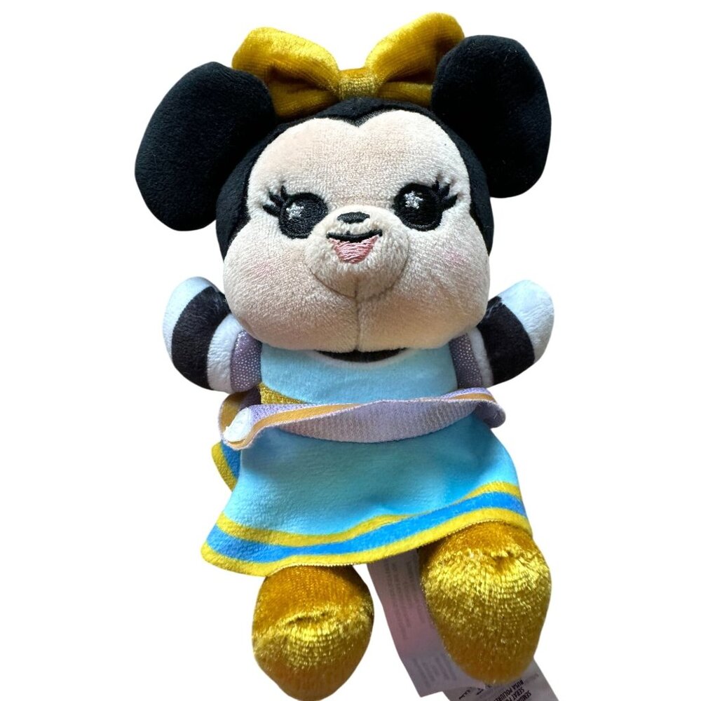 Disney Parks Wishables Walt Disney World 50th Anniversary Plush Minnie Mouse‎ 6"